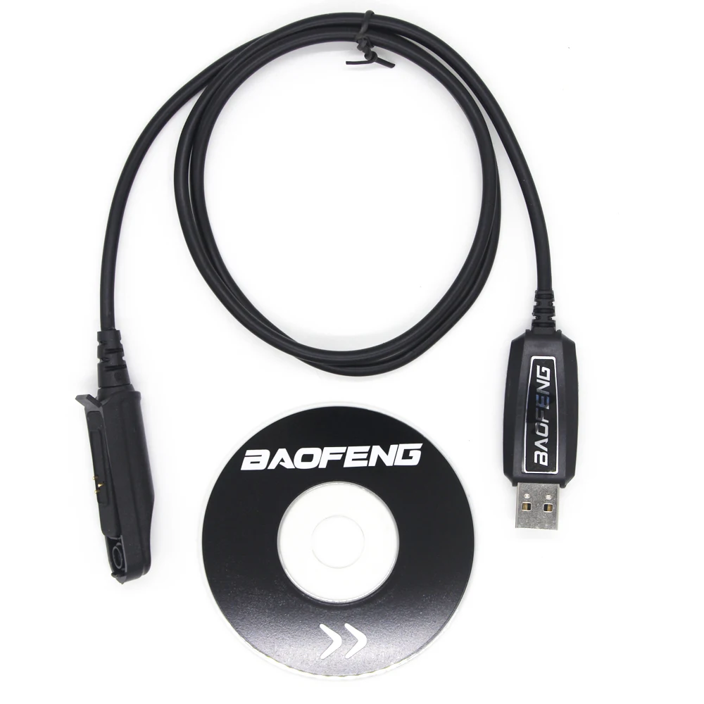 USB 프로그래밍 케이블 코드 CD Baofeng 무전기 BF-UV9R,BF-UV9R 플러스, BF-A58,BF-9700 라디오 PC 쓰기 주파수 라인