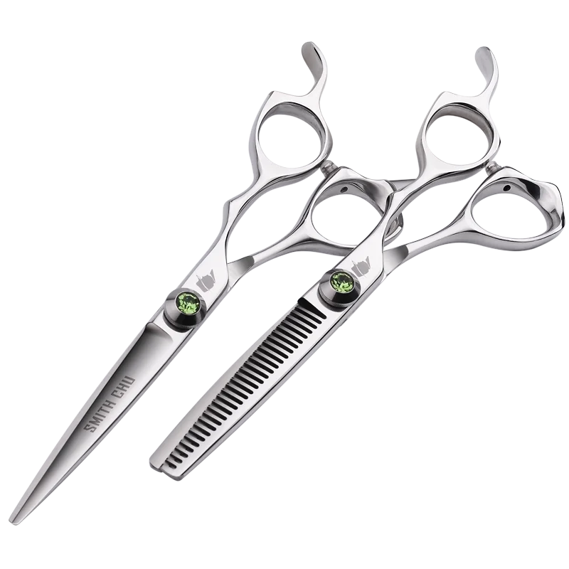 Smith Chu XL120 Mirror Polished Hairdressing 6 Inch 440C Stainless Professional Salon Barbers Cutting Scissor Hair Scissor Smith Chu XL120 Mirror Polished Hairdressing 6 Inch 440C Stainless Professional Salon Barbers Cutting Scissor Hair Scissor