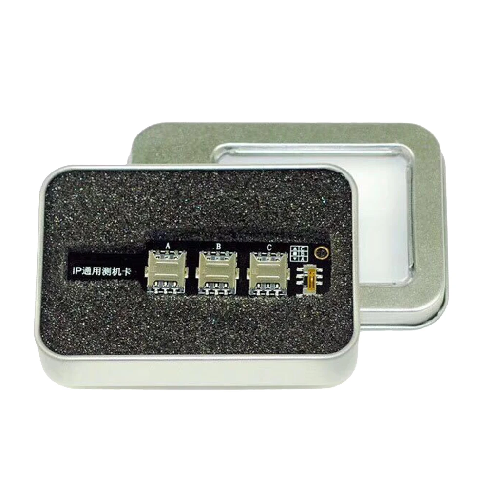 

3 in 1 Mobile Phone SIM Card Signal Testing Diagnosis IP Universal Test Card Replacement for iPhone All Series