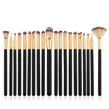 

20PCS Make Up Foundation brush Nylon eyeshadow eyebrow eyeliner soft Cosmetic Brushes Eye Shadow pinceis de maquiagem j319