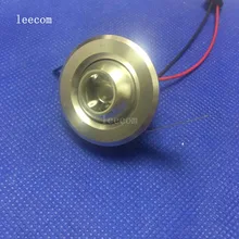 Ac230v Светодиодный точечный мини-светильник, 20 шт., серебристый корпус, лампа для шкафа, 1,5 Вт, высокая мощность, светодиодный белый, теплый белый, внутреннее освещение