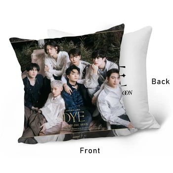 

Kpop GOT7 2020 10th Mini Album <DYE> Double-side Pillow GOT7 Printing Sofa Cushion PP Cotton Car Cushion Fan Collection Gifts