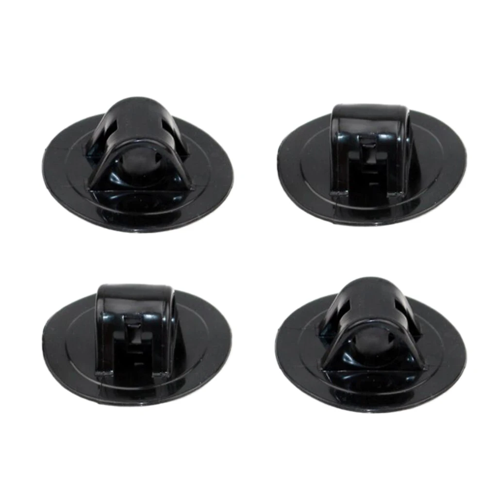 4x Inflatable Kayak Outboard Motor Mount Holder Bracket Buckle Engine Plate