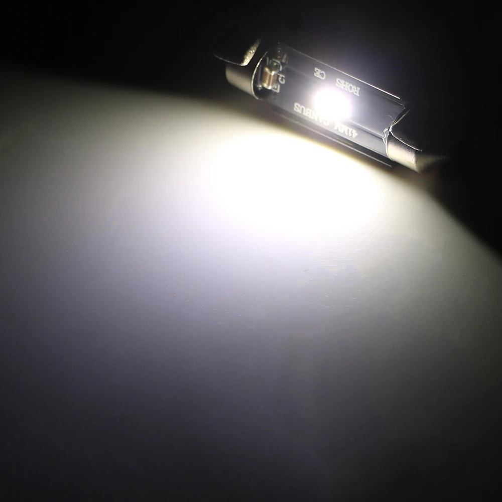 LEEPEE CSP чипы C10W светодиодный лампочка гирлянда DC 12 В интерьер автомобиля купольная лампа C5W светодиодный светильник CANBUS номерного знака 31 мм 36 мм 39 мм 41 мм