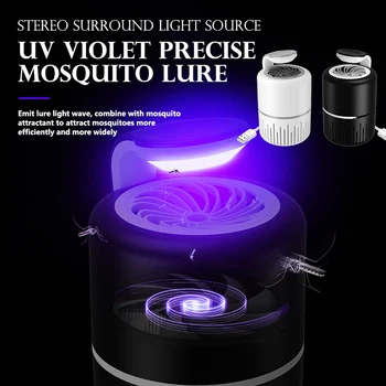 

Led Mosquito Killer Lamp UV Night Light USB Electric Photocatalytic Repellent Trap Light For Bedroom Kitchen Courtyard Outdoor