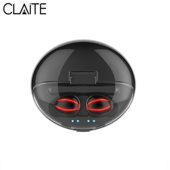 

CLAITE H8 TWS bluetooth 5.0 Earphone Hifi Stereo Binaural Call Earbuds DSP Noise Reduction Smart Touch Sports Headset With Mic
