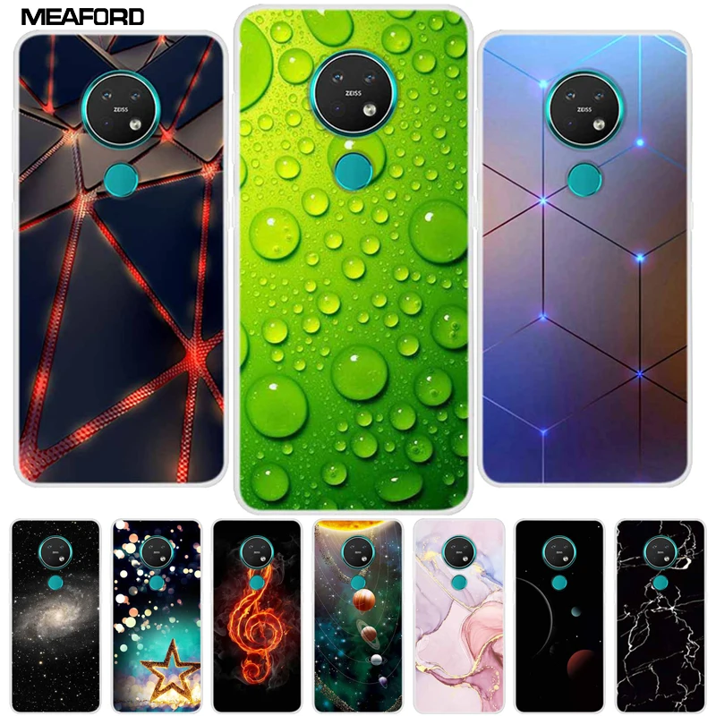 Per Nokia 7.2 6.2 Custodia C30 C20 Cover Posteriore In Silicone Tpu Trasparente Per Nokia 6.2 Custodie Per Telefoni Fundas Bumper Para Capa Nokiac30 C