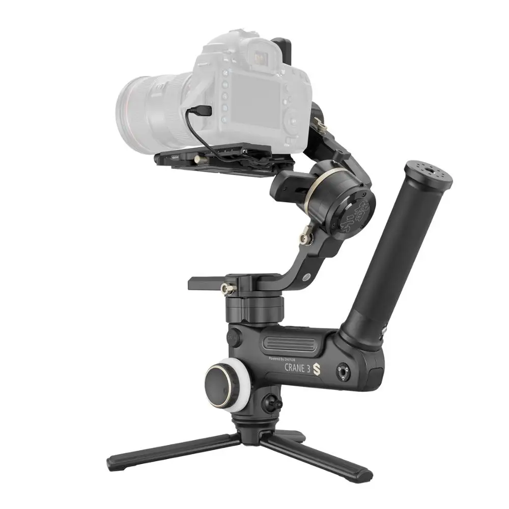 Ручной Стабилизатор ZHIYUN Crane 3S/3S E 3 осевой шарнирный стабилизатор для цифровых