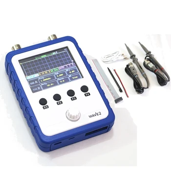 

Handheld Touch Screen Dual Channel Digital Storage Oscilloscope Y-X Mode Available Built-in 2-channel DDS Function Generator