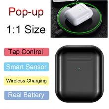 I9000 tws 1:1 оригинальные Bluetooth наушники 1536 чип беспроводные наушники мини наушники смарт-сенсор гарнитура для Iphone i11 и Pro