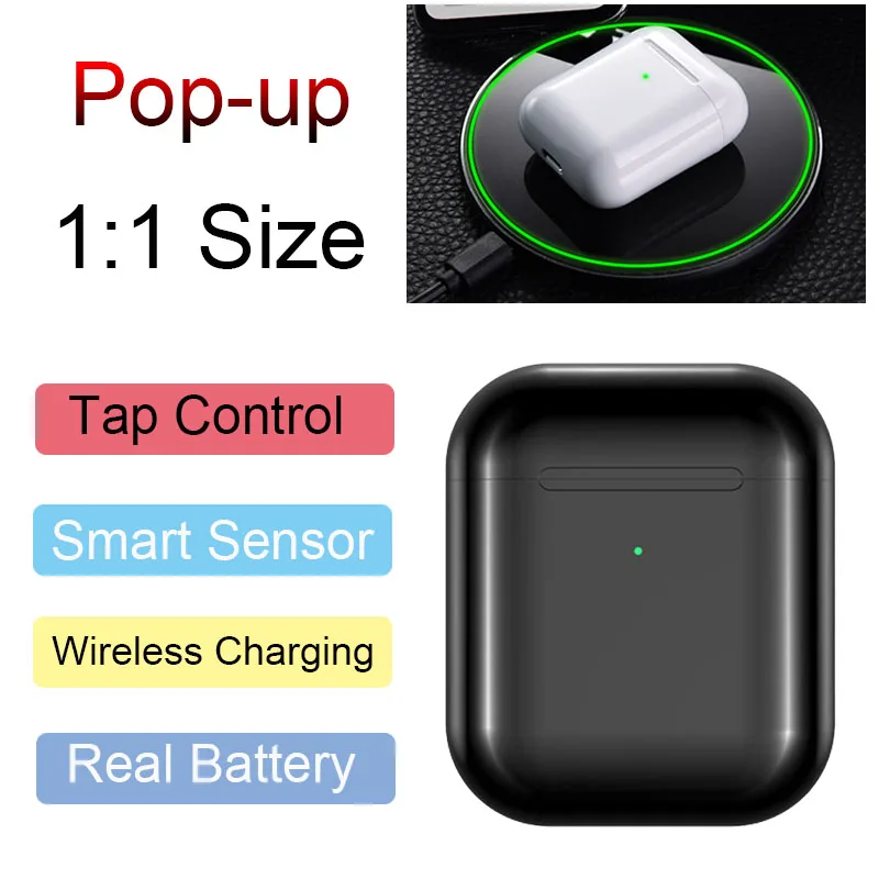 i9999 tws 1:1 Original Bluetooth Earphones 1536 Chip Wireless Headphones Pop-Up Earbuds Smart Sensor Headset PK I12 I10 I9000 i9999 tws 1:1 Original Bluetooth Earphones 1536 Chip Wireless Headphones Pop-Up Earbuds Smart Sensor Headset PK I12 I10 I9000