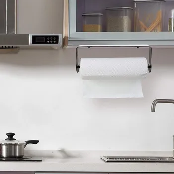 

Bathroom tissue box waterproof Adhesive Paper Towel Holder Under Cabinet Kitchen Portable Bathroom toilet roll holder baño c5*