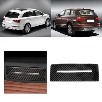 

Car Rear Lighter Panel Cover Trim Interior Carbon Fiber Decor Replacement for Q7 SQ7 4M 2016-2019