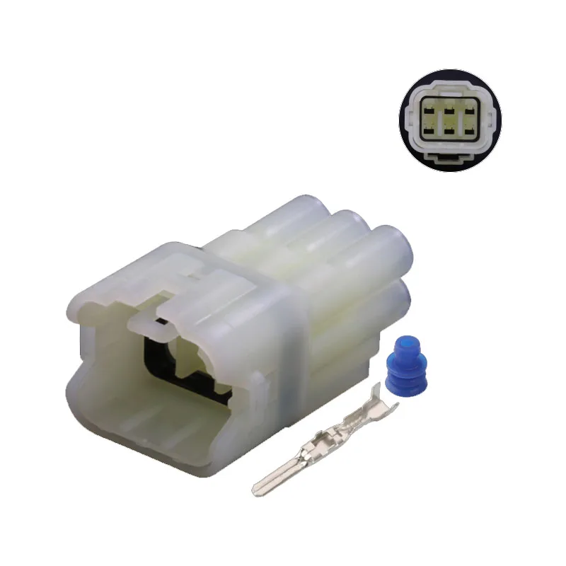 

10 sets 6 pin sumitomo male Auto sensor plug waterproof electrical cable connector auto wire connectors 6187-6801