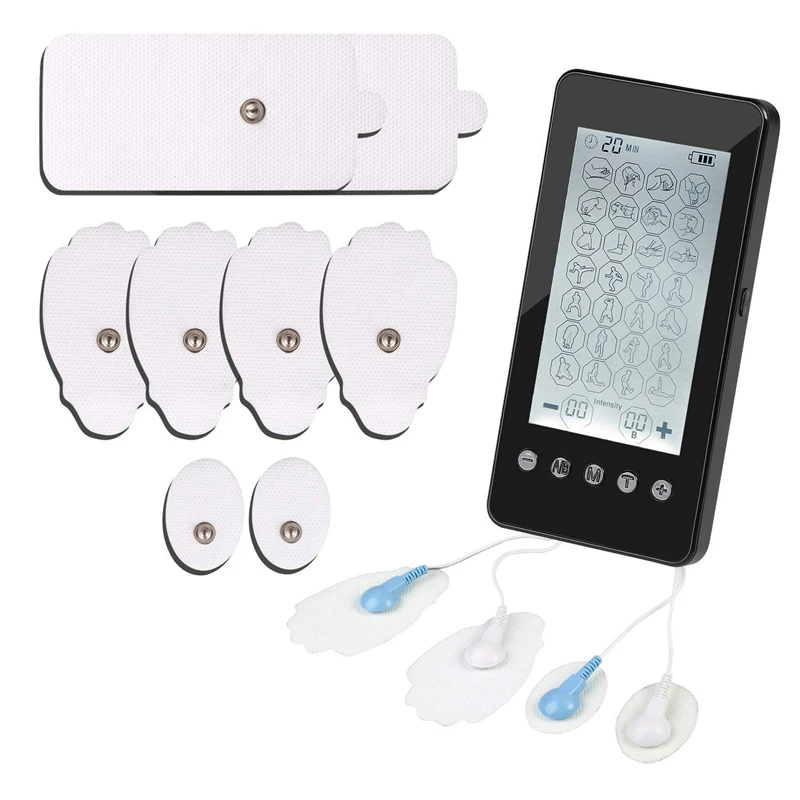 Electrode Pads For Muscle Tens Therapy Electrode Acupuncture Digital Massage Machine Tissue Pain Relief Body Neck Foot Massager