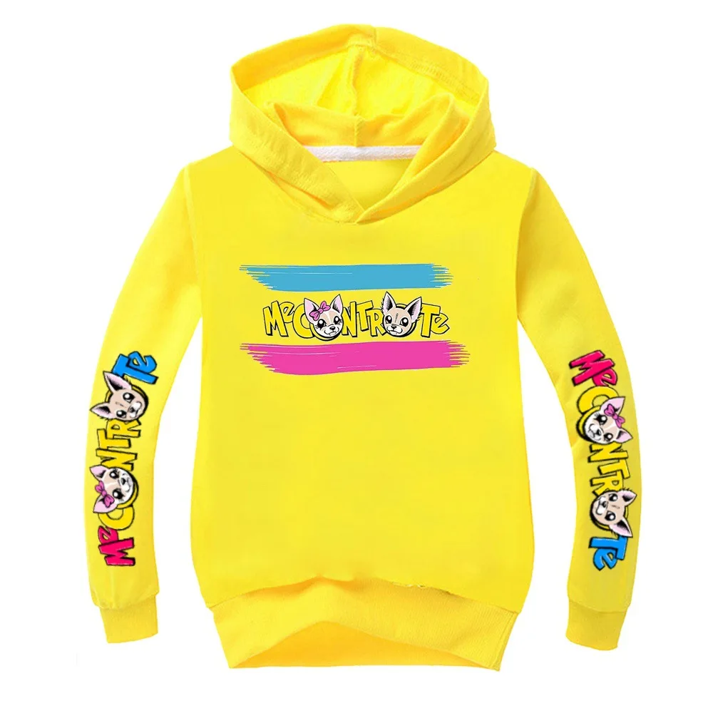 Толстовка с капюшоном для девочек мультяшная Джоджо Сива детская одежда наряды