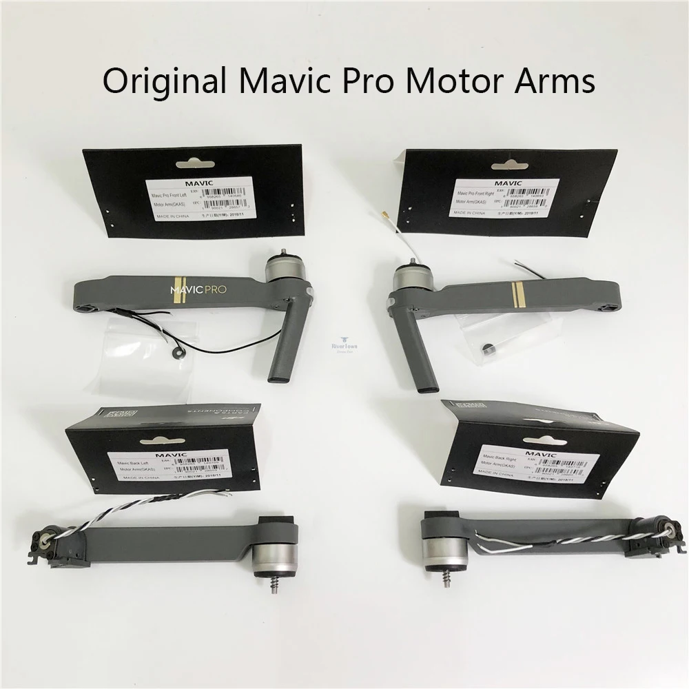 

New Original Mavic Pro Motor Front Back Left Right Arm With Cable Spare parts DJI Mavic pro Arm with motor Repair Accessories