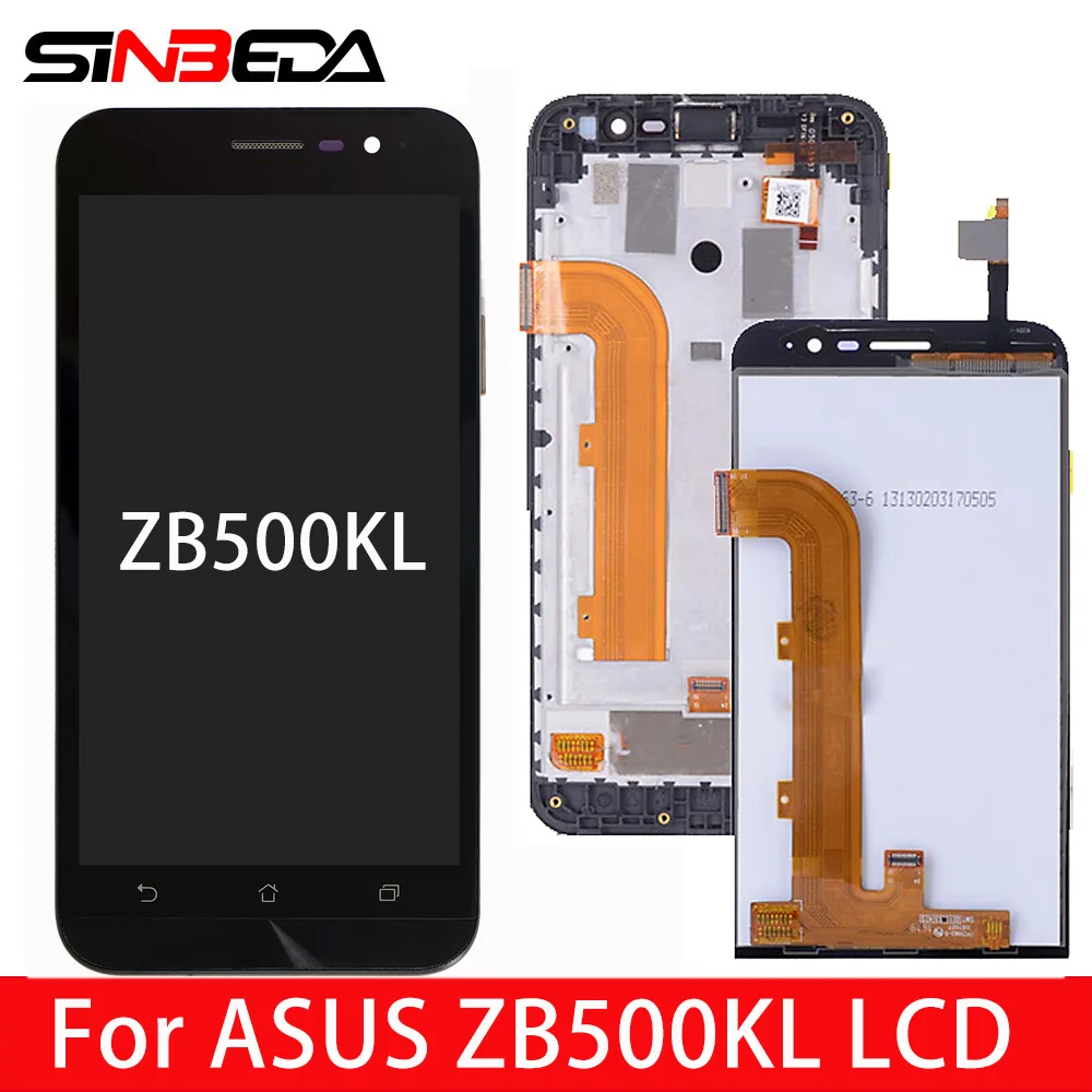 Оригинальный ЖК дисплей 5 0 дюйма для ASUS Zenfone Go ZB500KL X00AD дигитайзер сенсорного
