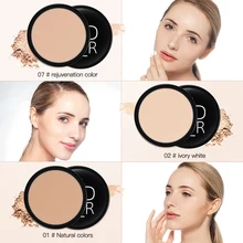 Maquiagem compacto-pó óleo-controle rosto cosméticos em pó fosco ajuste pressionado poros em pó invisível mate natural maquillaje