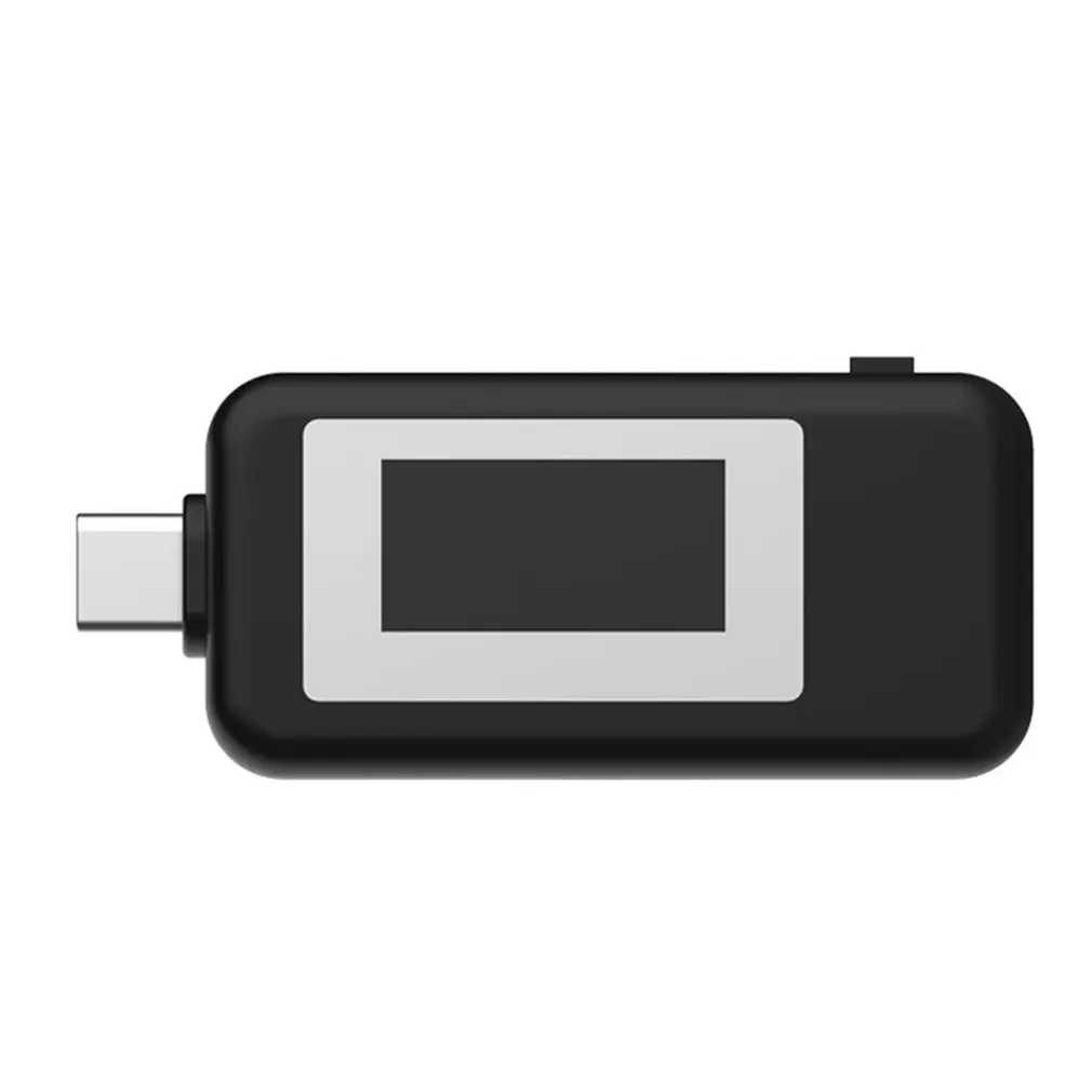 Тип USB C ЖК дисплей вольтметр тестер DC4 30V 0 5.1A Амперметр Напряжение измеритель тока