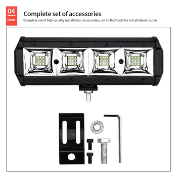 

Bar Work Light 36-LED Roof Aux Waterproof High brightness Motorcycle Truck
