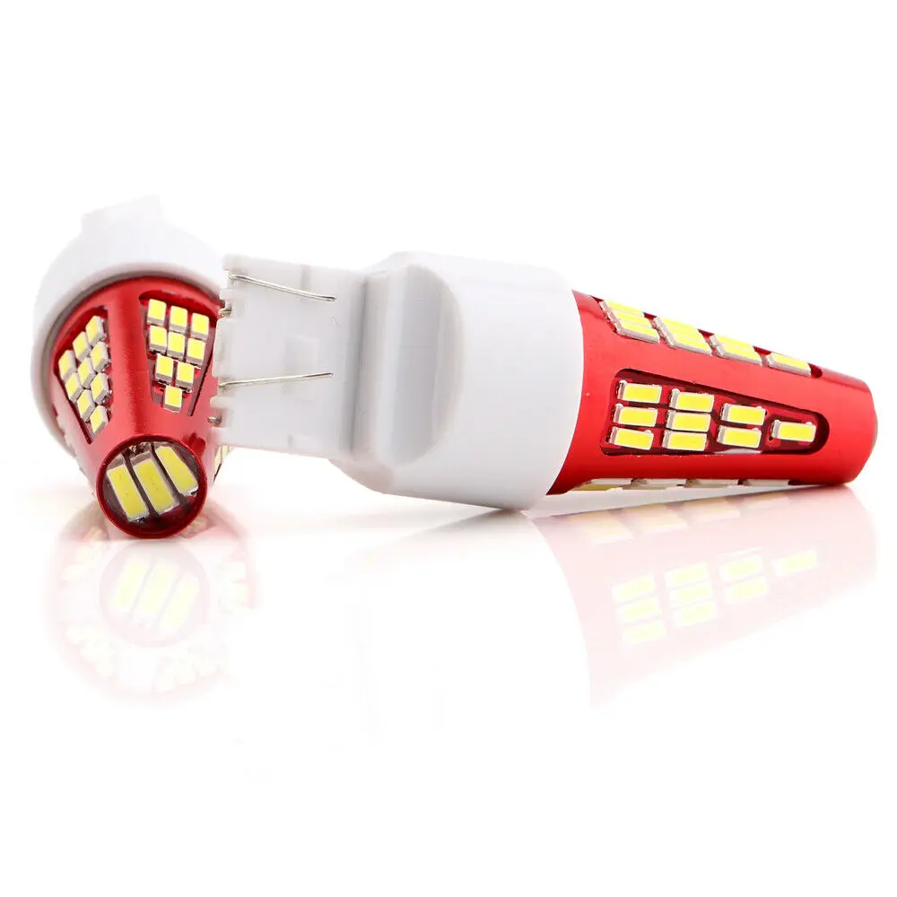 2 шт. автомобильный стоп-сигнал T20 48-SMD светодиодный фонарь Sidelight дневного света для автомобиля грузовика мотоцикла к моторолерам RV лодки