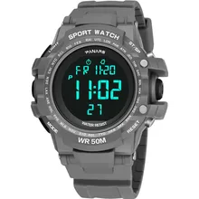 Мужские s спортивные часы 50 м водонепроницаемый цифровой светодиодный часы мужские военные повседневные электронные наручные часы relojes hombre люксовый бренд