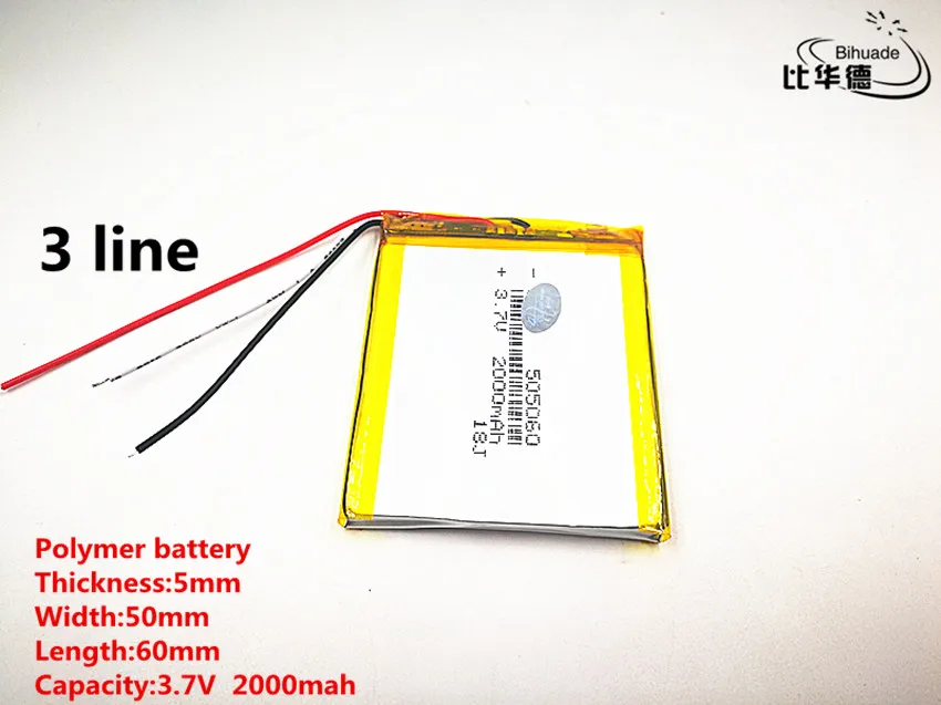 505060 bateria de polimero de ioes litiobateria ioes litio para brinquedo 03