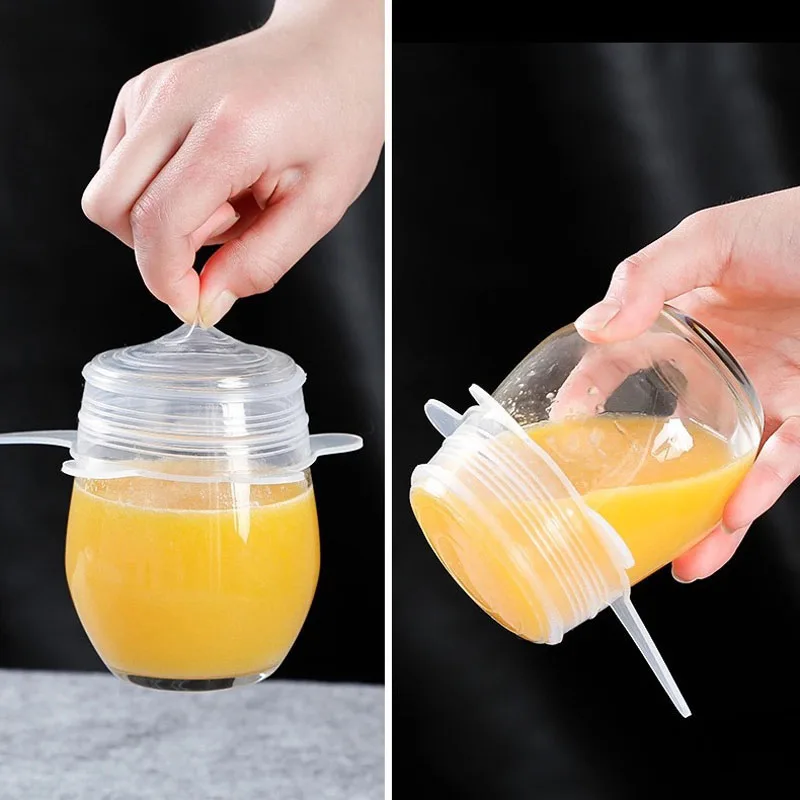 Reusable Silicone Stretch Lids