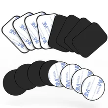 Sticker Magnet Disk Car-Phone-Stand-Holders Iron-Sheet Metal-Plate No for 5pcs