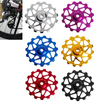 

Bicycle Rear Derailleur Pulley Mountain MTB Road Bike Sealed Bearings 15T Wheel