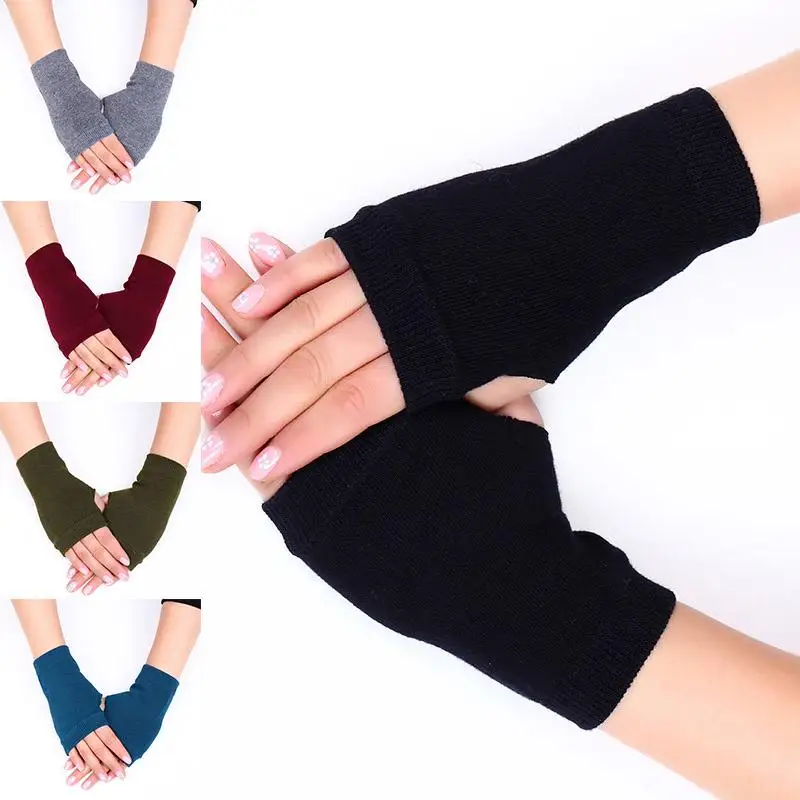 

Cool Solid Punk Unisex Sleeve Fingerless Gloves Cuff Elbow Length Gothic Mittens Arm Warmer Hip Hop Rock Arm Warmer protection