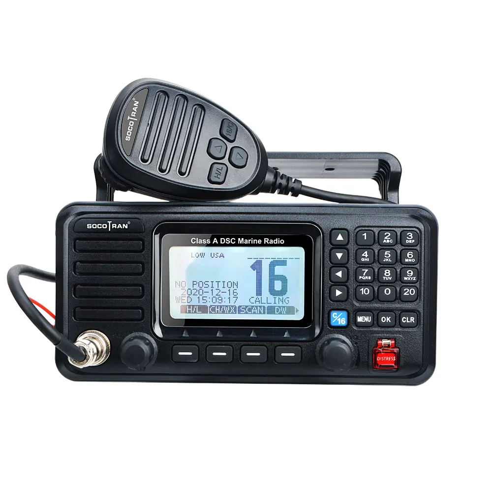 RS-510MG VHF Marine Transceiver IPX7 Waterproof Mobile Radio Class A DSC Walkie Talkie GPS