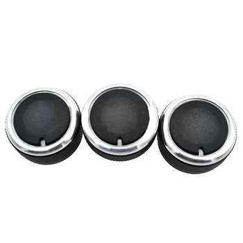 

3 Pcs/Set A/C Knob Button High Quality ABS Parts Replaces Air Conditioning