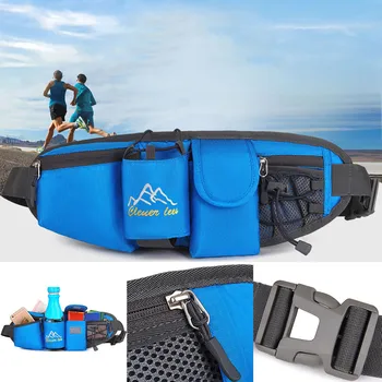 

waist pack daily use blue color Mini Shoulder Multi-Function Mobile Phone Bag Outdoor Sports Bag Chest Bag 2020 drop shipping