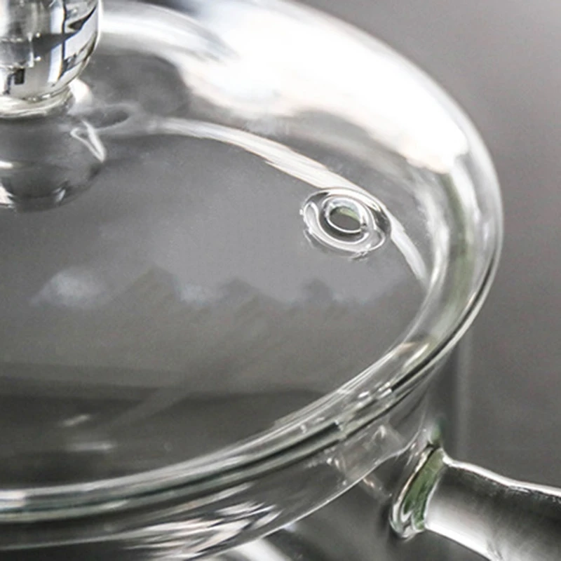 Прозрачная стеклянная кастрюля для супа, электрическая керамическая плита, нагревательная стеклянная чаша, крышка ручной работы, инструменты для приготовления пищи, домашняя кухонная утварь, кухонные гаджеты