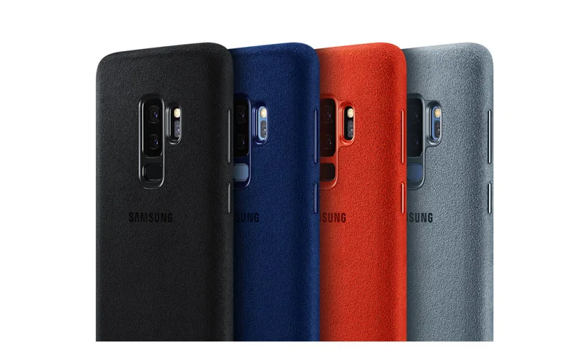 Оригинальный модный чехол для телефона Samsung с алькантарой чехлы 4 цветов Galaxy S9 G9600