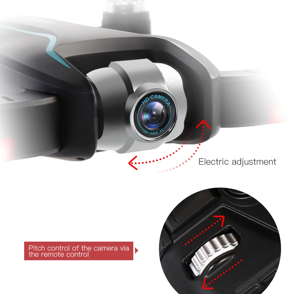 Дрон 4K камера HD 1080P wifi FPV Дрон для обслуживания высоты Квадрокоптер с фиксированной точкой объемный Радиоуправляемый вертолет Дрон камера квадрокоптер с камерой квадрокоптер квадракоптер квадрокоптер с камерой