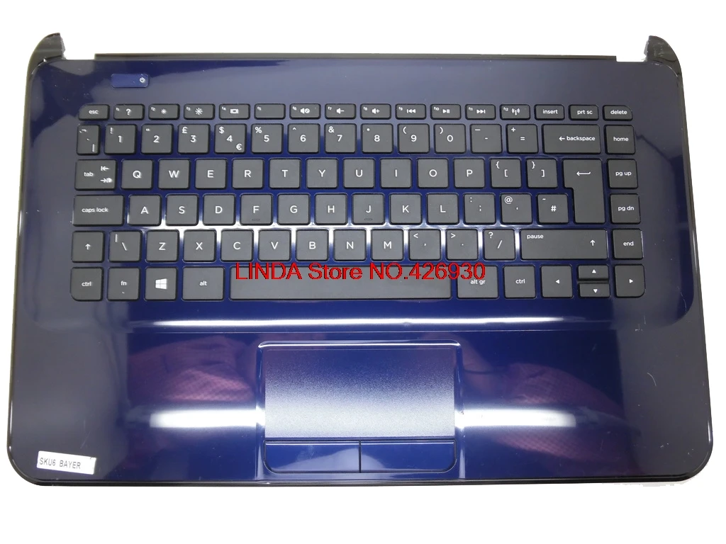 Подставка для ноутбука и клавиатура для hp Compaq 14-d000 14-d100 Великобритания серия четыре цвета