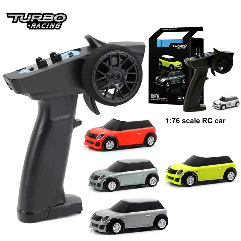 quality merchandise Turbo Racing 176 RC Car Mini Full Proportional Electric Race RTR Car Kit 2