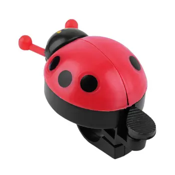 

\Lovely Kid Beetle Ladybug Ring Bicycle Bell Cycling Bike Ride Horn Alarm Trumpet Ring Horn Sound Warn Louder Wings Cute Gift