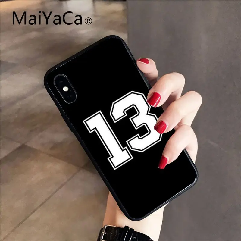 black letter and number