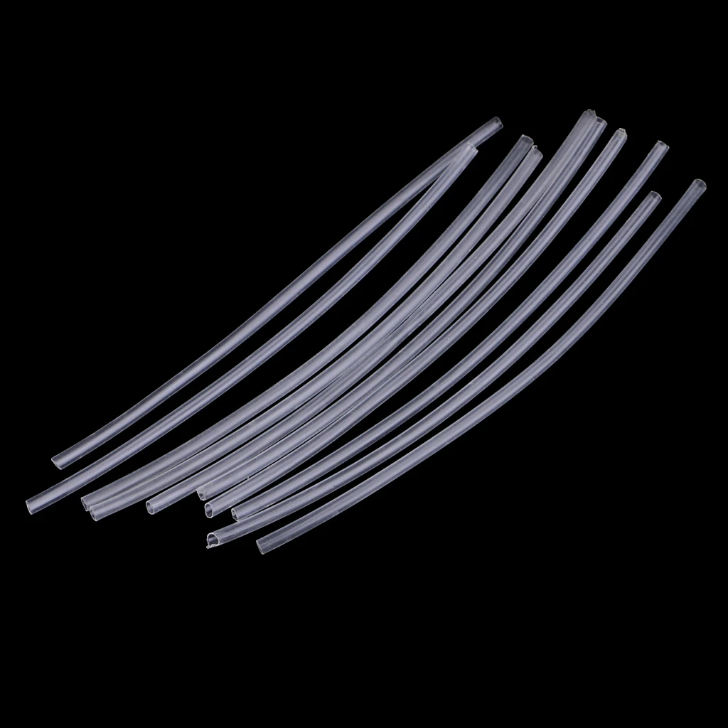 

Perfeclan 10Pcs Fishing Rig Making Heat Shrink Rig Tubes Hook Line Connector