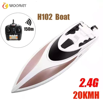 

Rc Boat H102 New Remote Control Boat Speed Boat High Speed Water Cooling Children's Toy Ship Model Toys Speedboat Model
