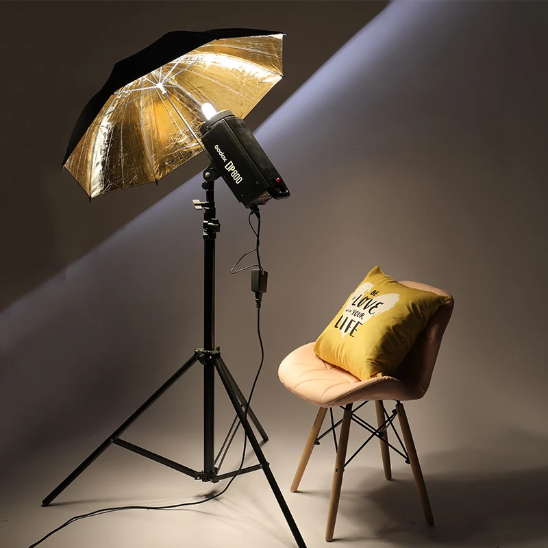 Photo Studio Umbrella Set 33 ' 84 cm  White Soft Light Umbrella + Dual-use Reflective Umbrella 4 Pieces Photography Accessories