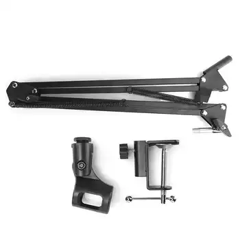 

Suspension Boom Arm Bracket Handheld Microphone Recording Studio Hanging Mic Stand Equipment Hot