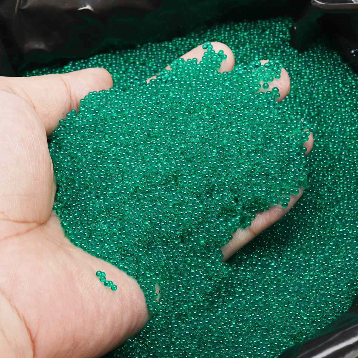 green 1 кг/лот гелевые шарики Кристальные Водяные Шарики 7-8 мм закаленные 5 цветов для игрушек Gu n домашний декор гелевые ГУ n взрывные игрушки набор гелевых шариков - Цвет: green