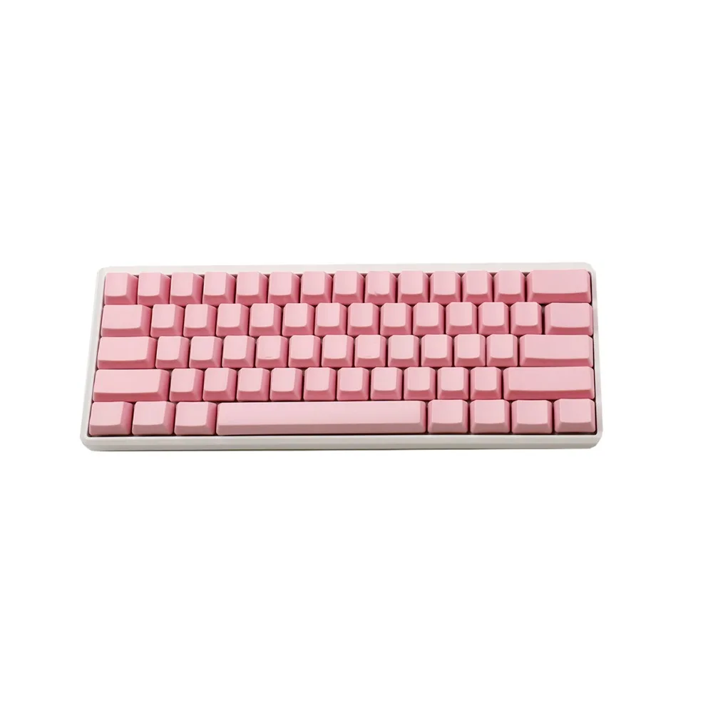 em branco, PBT grosso, perfil OEM, 62
