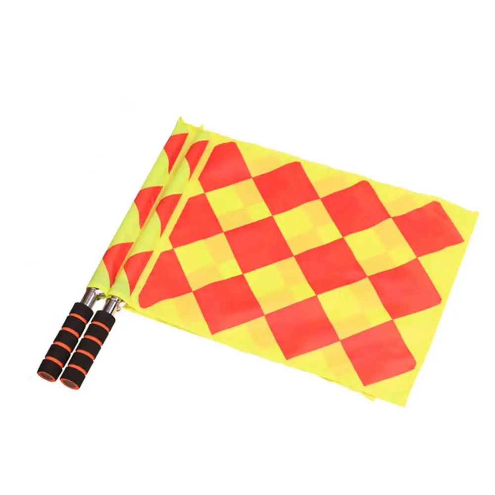 Soccer Referee Flag Track Field Flag Linesman Play Sports Competition Football Referee Flag Match The World Cup