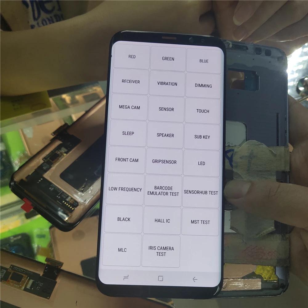 Маленький dead point для samsung Galaxy S8+ ЖК-дисплей для samsung S8 plus G955 G955F G955fd G955F G955 сенсорный экран оцифровать